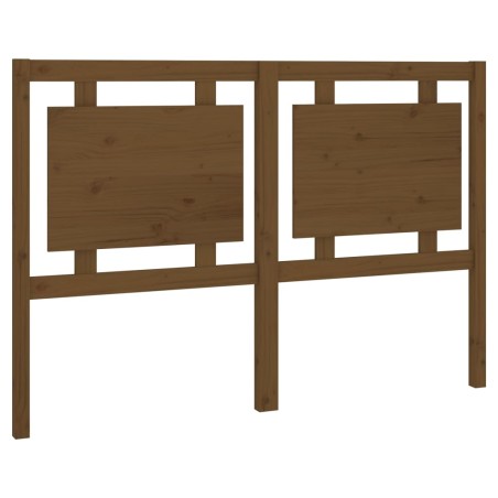 Testiera per Letto Marrone Miele 145,5x4x100cm in Pino Massello