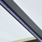Tenda da Sole Retrattile Manuale con LED 300x250 cm Antracite Tenda da Sole Retrattile Manuale con LED 300x250 cm Antracite
