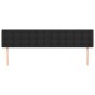 Testiere 2 pz Nere 100x5x78/88 cm in Similpelle Testiere 2 pz Nere 100x5x78/88 cm in Similpelle