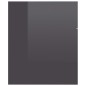 Mobile Sottolavabo Grigio Lucido 60x38,5x46 cm in Truciolato Mobile Sottolavabo Grigio Lucido 60x38,5x46 cm in Truciolato