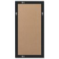 Specchio da Parete Stile Barocco 100x50 cm Nero Specchio da Parete Stile Barocco 100x50 cm Nero
