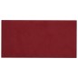 Pannelli Murali 12 pz Rosso Vino 60x30 cm in Velluto 2,16 m² Pannelli Murali 12 pz Rosso Vino 60x30 cm in Velluto 2,16 m²