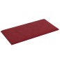 Pannelli Murali 12 pz Rosso Vino 60x30 cm in Velluto 2,16 m² Pannelli Murali 12 pz Rosso Vino 60x30 cm in Velluto 2,16 m²