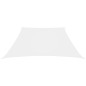 Parasole a Vela in Tela Oxford a Trapezio 4/5x4 m Bianco Parasole a Vela in Tela Oxford a Trapezio 4/5x4 m Bianco