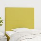 Testiera 2 pz Verde 100x5x78/88 cm in Tessuto Testiera 2 pz Verde 100x5x78/88 cm in Tessuto
