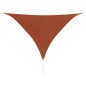 Parasole a Vela Oxford Triangolare 5x5x5 m Terracotta Parasole a Vela Oxford Triangolare 5x5x5 m Terracotta