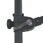 vidaXL Ombrellone a Sbalzo con Palo in Acciaio 300 cm Nero vidaXL Ombrellone a Sbalzo con Palo in Acciaio 300 cm Nero