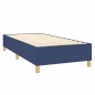 Letto a Molle con Materasso e LED Blu 100x200cm in Tessuto Letto a Molle con Materasso e LED Blu 100x200cm in Tessuto