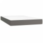 Giroletto Molle con Materasso e LED Grigio 120x200cm Similpelle Giroletto Molle con Materasso e LED Grigio 120x200cm Similpelle