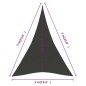Vela Parasole 160 g/m² Antracite 5x7x7 m in HDPE Vela Parasole 160 g/m² Antracite 5x7x7 m in HDPE