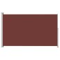 Tenda Laterale Retrattile per Patio 180x300 cm Marrone Tenda Laterale Retrattile per Patio 180x300 cm Marrone