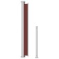 Tenda Laterale Retrattile per Patio 180x300 cm Marrone Tenda Laterale Retrattile per Patio 180x300 cm Marrone