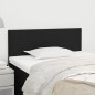 vidaXL Testiera Nera 90x5x78/88 cm in Tessuto vidaXL Testiera Nera 90x5x78/88 cm in Tessuto