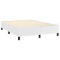 Giroletto Molle con Materasso e LED Bianco 140x190cm Similpelle Giroletto Molle con Materasso e LED Bianco 140x190cm Similpelle