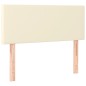 Testiera Crema 90x5x78/88 cm in Similpelle Testiera Crema 90x5x78/88 cm in Similpelle