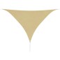 Parasole a Vela Oxford Triangolare 5x5x5 m Beige Parasole a Vela Oxford Triangolare 5x5x5 m Beige