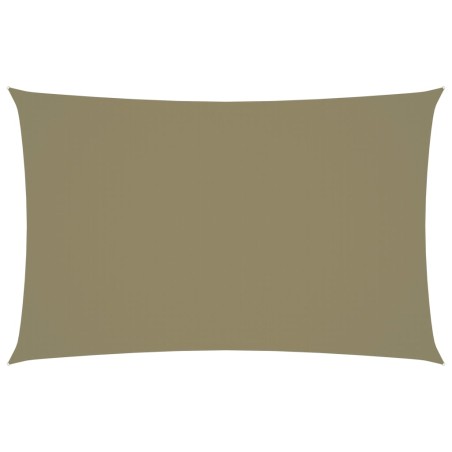 Parasole a Vela Oxford Rettangolare 2x4,5 m Beige