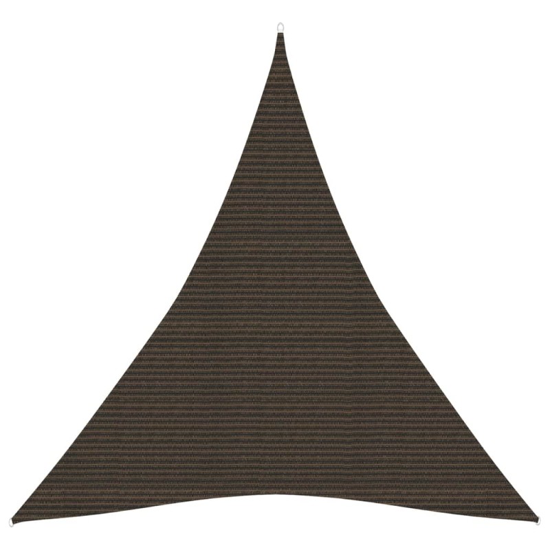 Vela Parasole 160 g/m² Marrone 3x4x4 m in HDPE Vela Parasole 160 g/m² Marrone 3x4x4 m in HDPE