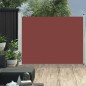 Tenda Laterale Retrattile per Patio 140x500 cm Marrone Tenda Laterale Retrattile per Patio 140x500 cm Marrone