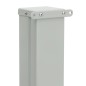 Tenda Laterale Retrattile per Patio 140x500 cm Marrone Tenda Laterale Retrattile per Patio 140x500 cm Marrone