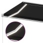 Tenda da Sole Retrattile Manuale con LED 400x350 cm Antracite Tenda da Sole Retrattile Manuale con LED 400x350 cm Antracite