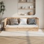 Dormeuse 100x200 cm in Legno Massello di Pino Dormeuse 100x200 cm in Legno Massello di Pino