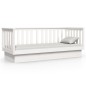 vidaXL Dormeuse senza Materasso Bianco 75x190 cm in Legno di Pino