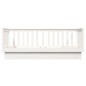vidaXL Dormeuse senza Materasso Bianco 75x190 cm in Legno di Pino