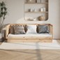 Dormeuse 90x200 cm in Legno Massello di Pino
