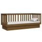 Dormeuse Marrone Miele 75x190 cm in Legno Massello di Pino Dormeuse Marrone Miele 75x190 cm in Legno Massello di Pino