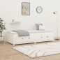 Dormeuse Bianca 90x200 cm in Legno Massello di Pino Dormeuse Bianca 90x200 cm in Legno Massello di Pino