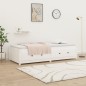 Dormeuse Bianca 90x200 cm in Legno Massello di Pino Dormeuse Bianca 90x200 cm in Legno Massello di Pino