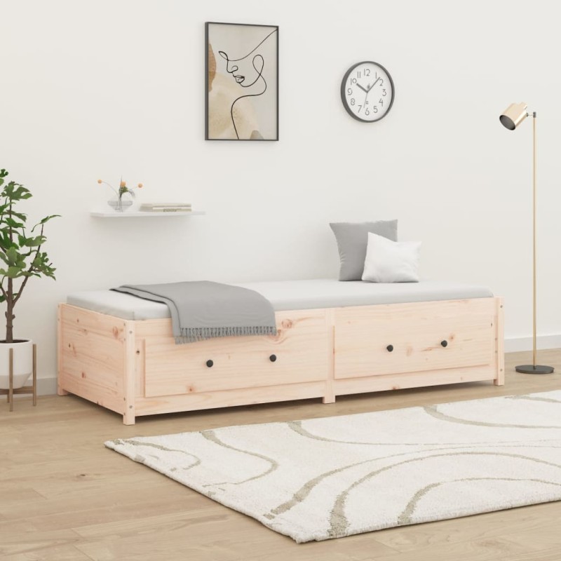 Dormeuse 80x200 cm in Legno Massello di Pino