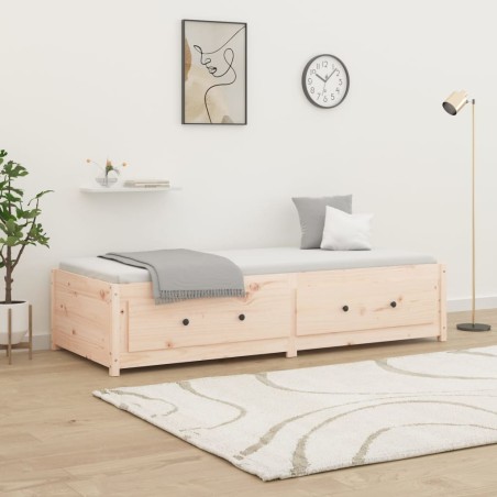 Dormeuse 80x200 cm in Legno Massello di Pino