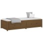 Dormeuse Miele 80x200 cm in Legno Massello di Pino Dormeuse Miele 80x200 cm in Legno Massello di Pino