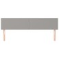 Testiera 2 pz Grigio Chiaro 80x5x78/88 cm in Tessuto Testiera 2 pz Grigio Chiaro 80x5x78/88 cm in Tessuto