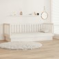Dormeuse Bianca 100x200 cm in Legno Massello di Pino Dormeuse Bianca 100x200 cm in Legno Massello di Pino