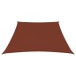 Parasole a Vela in Tela Oxford a Trapezio 3/4x3 m Terracotta