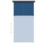 Tendalino Laterale per Balcone 160x250 cm Blu Tendalino Laterale per Balcone 160x250 cm Blu