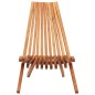 Sedia a Sdraio da Giardino Pieghevole Legno Massello d'Acacia Sedia a Sdraio da Giardino Pieghevole Legno Massello d'Acacia