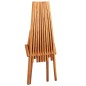 Sedia a Sdraio da Giardino Pieghevole Legno Massello d'Acacia Sedia a Sdraio da Giardino Pieghevole Legno Massello d'Acacia