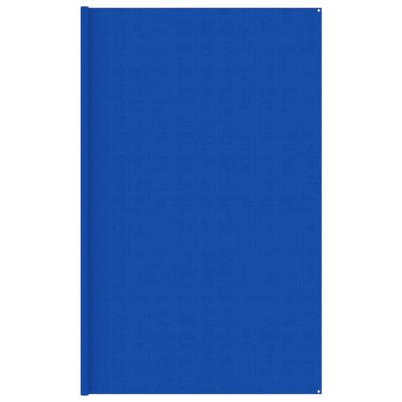 Tappeto da Tenda 400x500 cm Blu in HDPE
