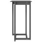 Tavolo da Bar Grigio 60x60x110 cm in Legno Massello di Pino Tavolo da Bar Grigio 60x60x110 cm in Legno Massello di Pino