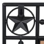 vidaXL Specchio da Parete per Giardino Rettangolare 50x80 cm Nero vidaXL Specchio da Parete per Giardino Rettangolare 50x80 cm Nero