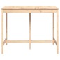 Tavolo da Bar 140x80x110 cm in Legno Massello di Pino Tavolo da Bar 140x80x110 cm in Legno Massello di Pino