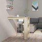 Bancone da Muro Rovere Sonoma 102x45x103,5 cm Legno Compensato Bancone da Muro Rovere Sonoma 102x45x103,5 cm Legno Compensato