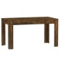 Tavolo da Pranzo Rovere Fumo 140x74,5x76 cm Legno Multistrato Tavolo da Pranzo Rovere Fumo 140x74,5x76 cm Legno Multistrato
