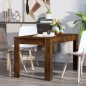 Tavolo da Pranzo Rovere Fumo 140x74,5x76 cm Legno Multistrato Tavolo da Pranzo Rovere Fumo 140x74,5x76 cm Legno Multistrato