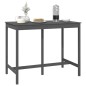 Tavolo da Bar Grigio 140x80x110 cm in Legno Massello di Pino Tavolo da Bar Grigio 140x80x110 cm in Legno Massello di Pino