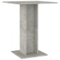 Tavolo da Bistrot Grigio Cemento 60x60x75 cm in Truciolato Tavolo da Bistrot Grigio Cemento 60x60x75 cm in Truciolato